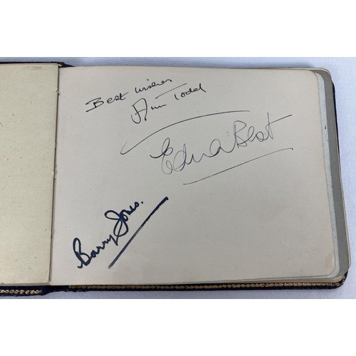 178 - 2 1930's autograph albums containing a number of signatures from the stage performers of the day. To... 