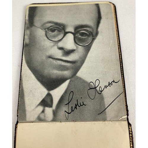 178 - 2 1930's autograph albums containing a number of signatures from the stage performers of the day. To... 