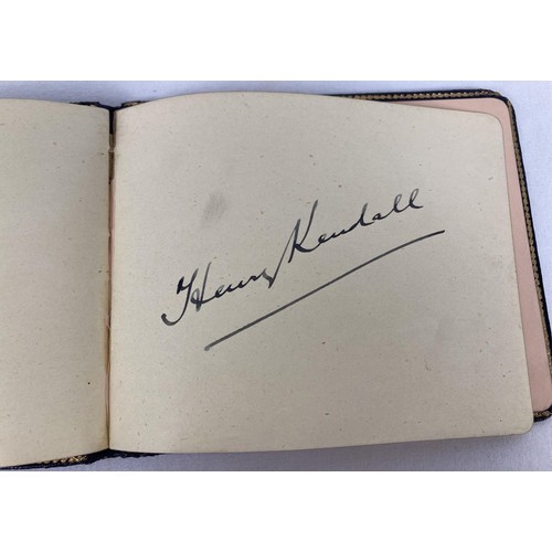 178 - 2 1930's autograph albums containing a number of signatures from the stage performers of the day. To... 