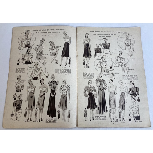 183 - A Spring-Summer 1940 copy of Leach Way Catalogue Of Fashions. Complete with pattern. Full colour cen... 