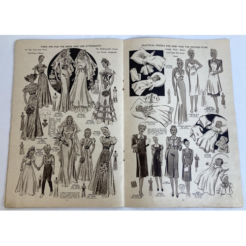 183 - A Spring-Summer 1940 copy of Leach Way Catalogue Of Fashions. Complete with pattern. Full colour cen... 