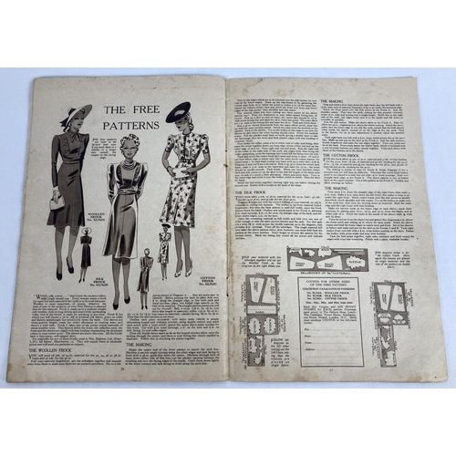 183 - A Spring-Summer 1940 copy of Leach Way Catalogue Of Fashions. Complete with pattern. Full colour cen... 