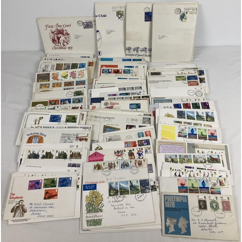 77 - A box of approx. 200 assorted first day covers from the 1960's and 70's.