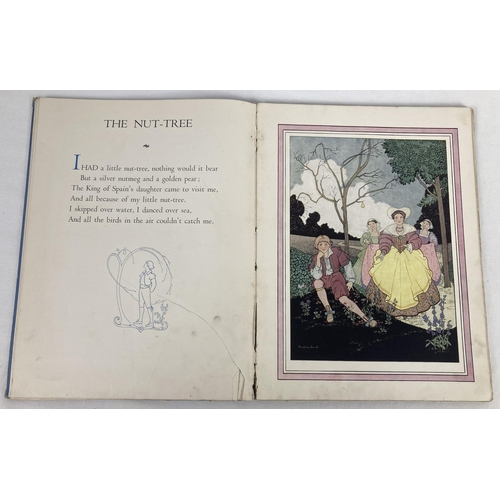 132 - Nursery Rhymes and Proverbs by Marjory Hood, vintage hard back book from Eyre & Spottiswoode Ltd. Wi... 