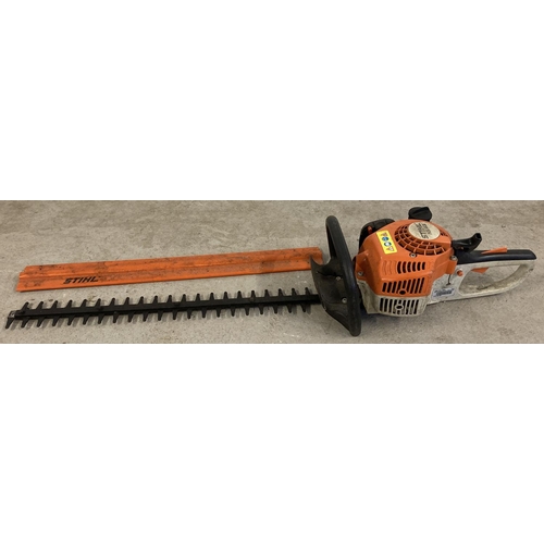 1403 - A Stihl HS45 petrol hedge cutter with 24