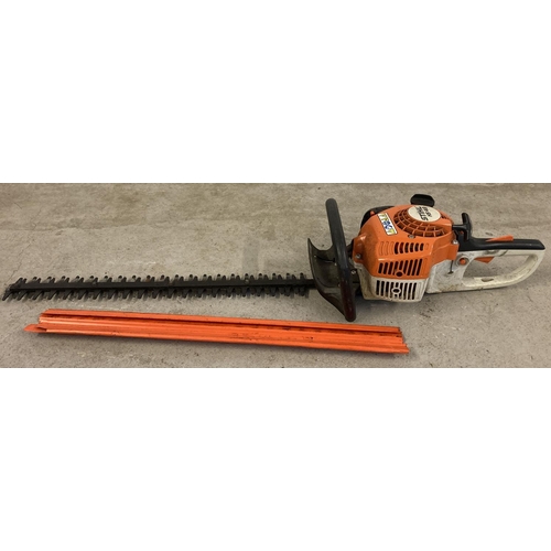 1405 - A Stihl HS45 petrol hedge cutter with 24