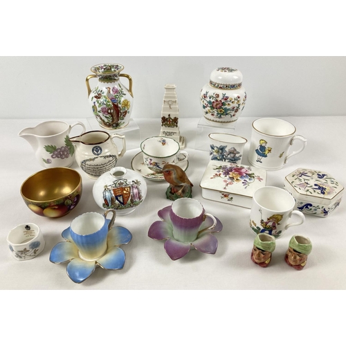 1292 - A collection of assorted vintage quality ceramic items. To include: Copeland Spode, Royal Worcester,... 