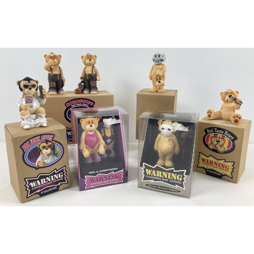 1371 - A collection of assorted boxed Bad Taste Bears collectable resin figures.