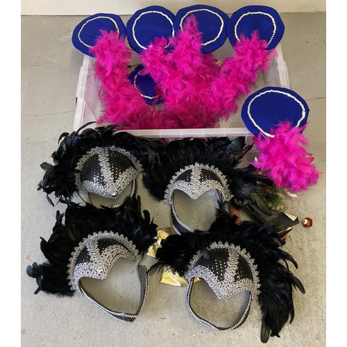 36 - A quantity of assorted theatre costume show girl hats.