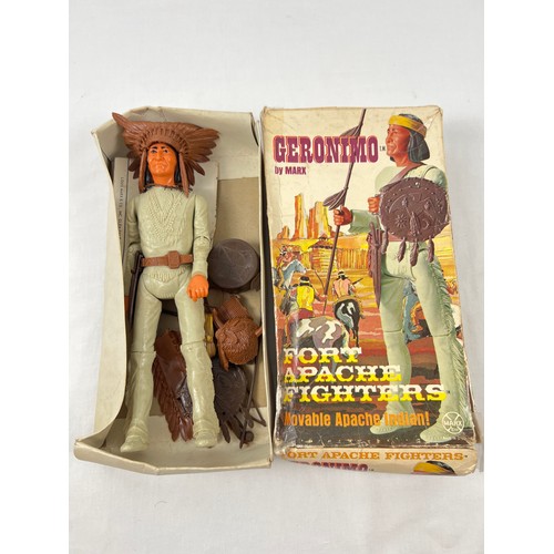 Vintage Marx Best of shops the West Geronimo Action Figure with Accessories