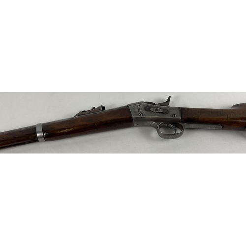 81 - An antique Remington 11 x 50R Egyptian Cal Rolling Block rifle, circa 1878, obsolete calibre. Variou... 