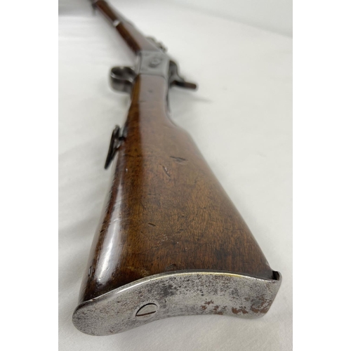 81 - An antique Remington 11 x 50R Egyptian Cal Rolling Block rifle, circa 1878, obsolete calibre. Variou... 