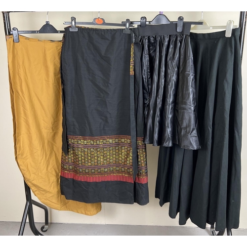 82 - 4 theatre costume skirts in varying lengths, styles and sizes.