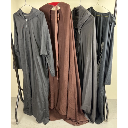 100 - 4 theatre costume long capes and tunics.