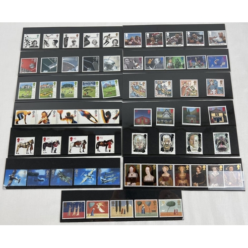 117 - 13 sets of Royal Mail collectors stamps in mint condition. To include: Golf, Rugby League, Classic C... 