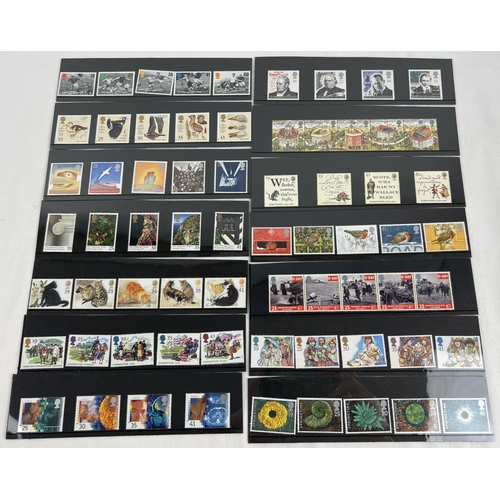 120 - 14 sets of Royal Mail collectors stamps. To include: Football Legends, Wildfowl, British Red Cross, ... 