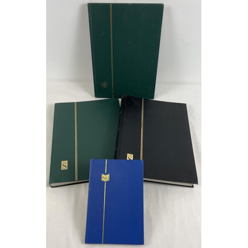 131 - 4 empty stamp albums in very good condition. 3 WH Smith's 12