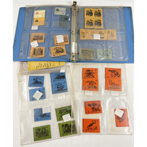 134 - A collection of vintage 1960's GPO pre decimal stamp booklets (complete with stamps). To include boo... 