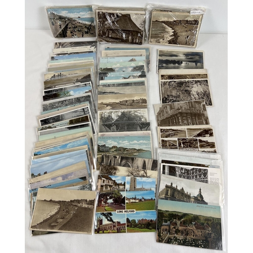 289 - Ex Dealers Stock - 200 assorted Edwardian & vintage Suffolk postcards, to include RP's. Includes car... 