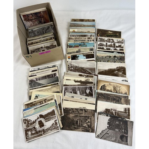 284 - 2 vintage postcard albums of assorted Edwardian & vintage greetings, sweetheart and postcards.