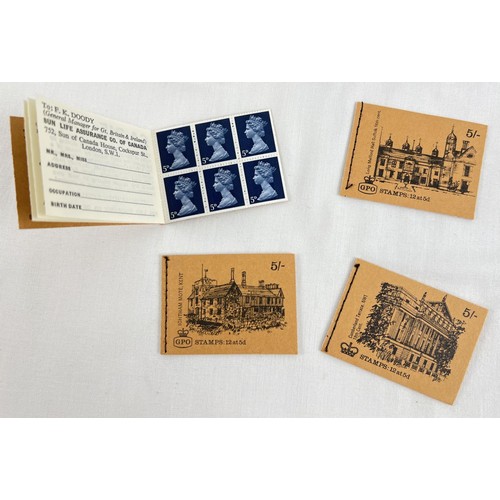 134 - A collection of vintage 1960's GPO pre decimal stamp booklets (complete with stamps). To include boo... 