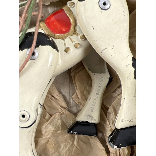 70 - A 1950's Moko diecast Muffin the Mule string puppet 