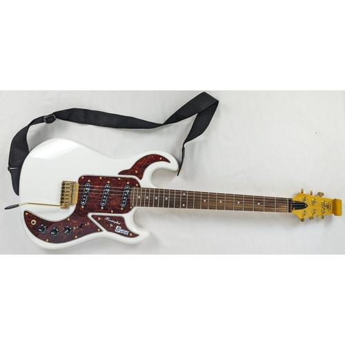 1275 - Burns Marquee Series Electric Guitar in Classic Hank Marvin White Colourway by Burns London. Featuri... 