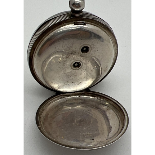 1167 - A vintage silver pocket watch by 