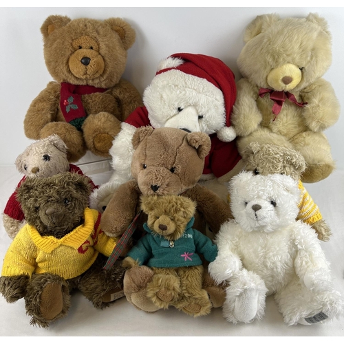 1312 - A collection of assorted modern and collectors teddy bears to include 4 Giorgio Beverly Hills 12