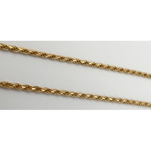 41 - A 9ct gold Balestra 18