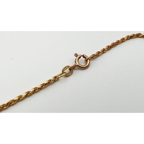 41 - A 9ct gold Balestra 18