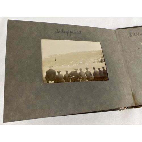 231 - A small 1920's photo album together with a collection of assorted vintage photo's, cabinet cards and... 