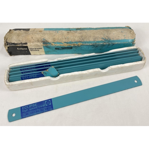 1331 - A box of 10 Neill tools Eclipse high speed steel Hacksaw blades, in as new condition. 14 x 1 1/4 x .... 