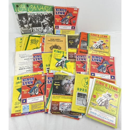 165 - A collection of assorted sporting programmes, mostly Speedway. Also includes some car racing & rally... 