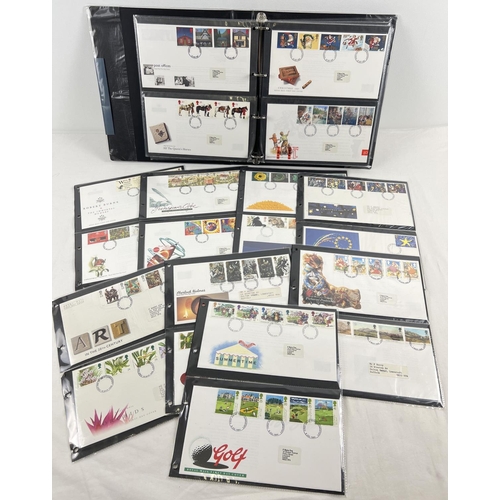 86 - An album of 72 assorted first day covers, dating from 1992 to 2001.