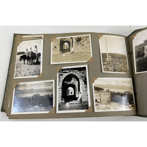 193 - 4 assorted vintage 1930's photograph albums containing a quantity of assorted black & white photos.