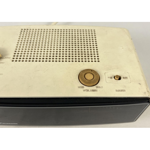 National Panasonic RC-6030 パタパタ時計付きラジオ 昭和レトロ