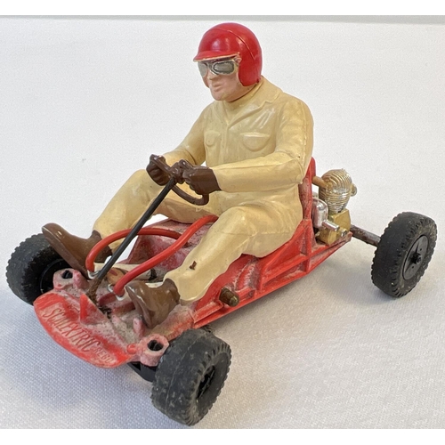 13 - A boxed 1960's Tri-ang Scalextric Electric Model Racing K/1 Go-Kart in red. Together with original m... 