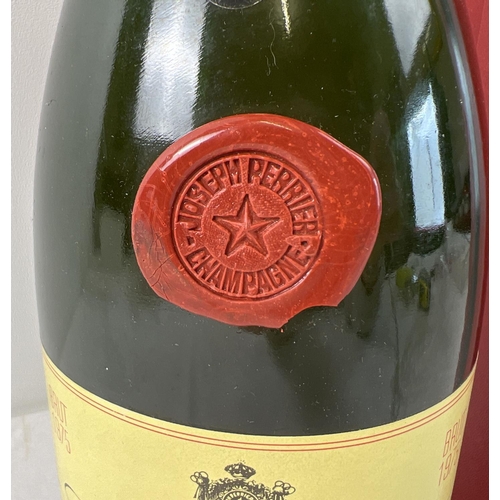 1352 - A boxed magnum of Joseph Perrier Fils & Co Brut 1975 Champagne. No. 00256 Specially disgorged to cel... 