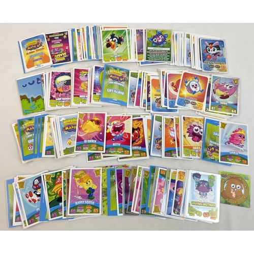 1346 - Approx. 360 assorted Moshi Monsters Mash Up! trading cards from Topps. To include foil, rainbow foil... 