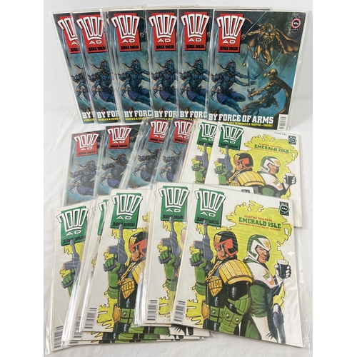 1351 - 24 bulk issues of 2000 AD Comic Books by Fleetway Comics. 14 copies of Issue #726 and 10 copies of i... 