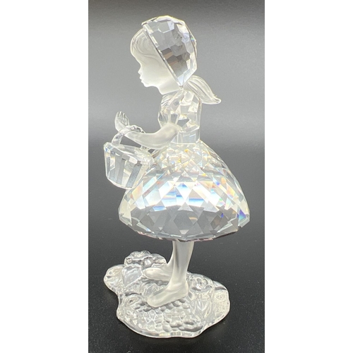 1291 - A boxed 1996 Little Red Riding Hood crystal figure by Swarovski, from the Fairy Tales Collection. Co... 