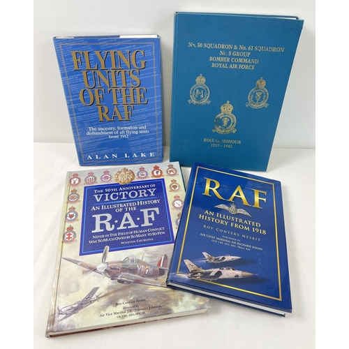 1239 - 4 books relating to the R.A.F. Comprising No. 50 Squadron & No. 61 Squadron, No. 5 Group Bomber Comm... 