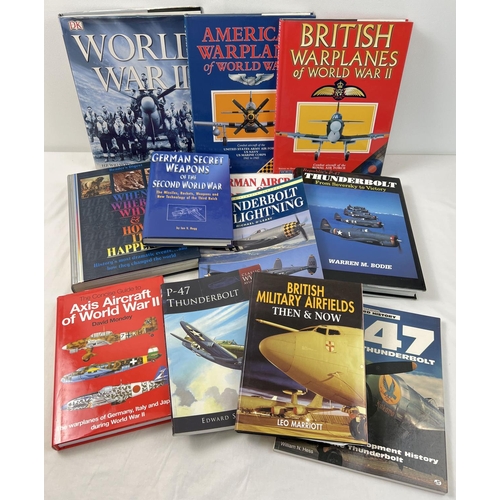 1240 - A collection of Military and World War II books. To include World War II by H.P.Willmott, British Wa... 