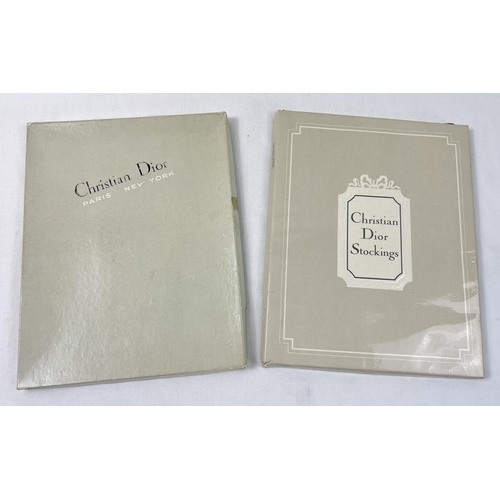 1458 - 2 vintage boxed pairs of Christian Dior stockings.