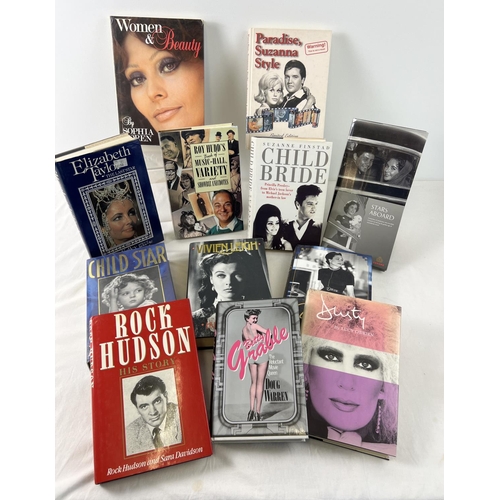 1324 - A collection of biography's and auto biography's relating to movie and pop stars and royalty. To inc... 