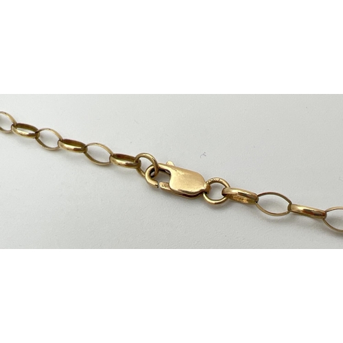 13 - A 9ct gold 24