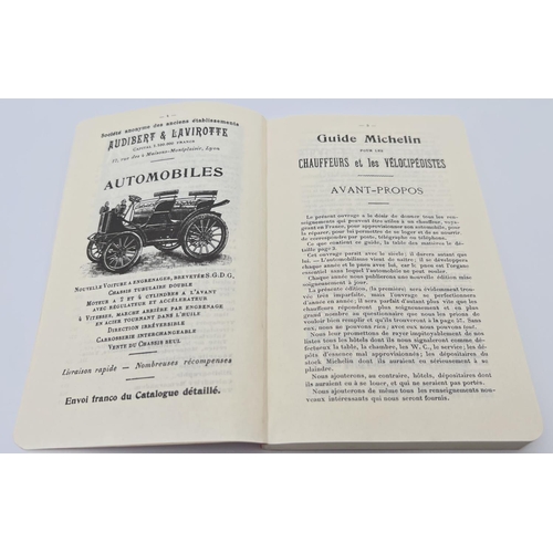 1227 - A Guide Michelin Offert gracieusement aux Chaffeurs Edition 1900. A motoring guide issued to Chauffe... 