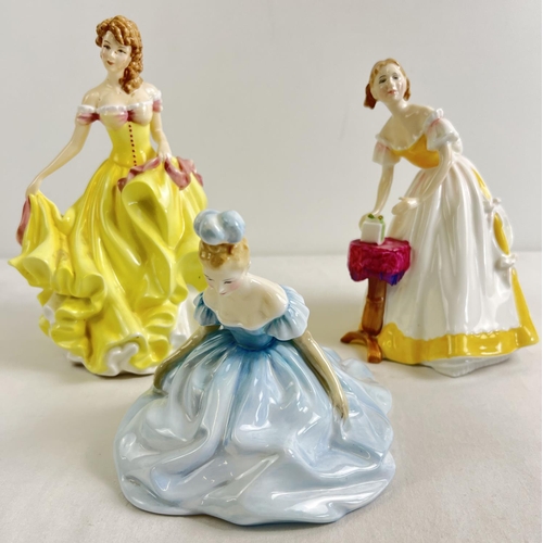 1180 - 3 large Royal Doulton figurines. HN5322 