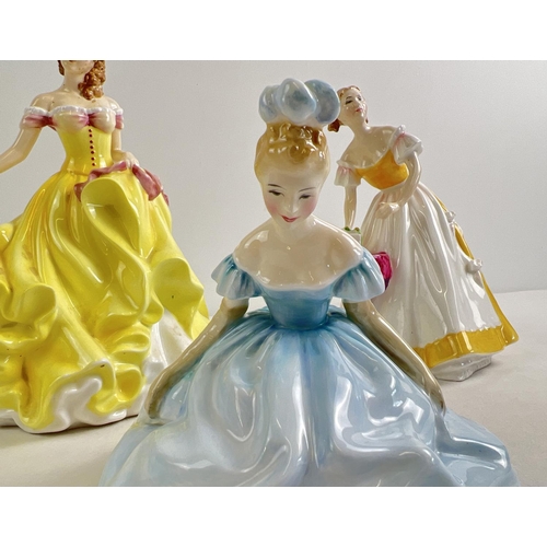 1180 - 3 large Royal Doulton figurines. HN5322 